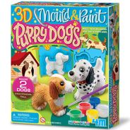 4M 3D Mould & Paint Puppy Dogs Kit