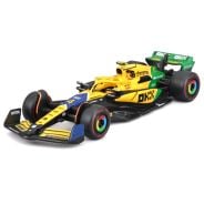 Borago 1 in 43 McLaren F1 MCL38 2024 Monaco GP Senna Edition 4 Lando Norris