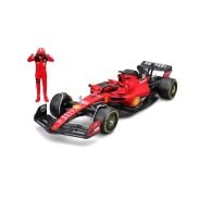 Burago 1 in 24 Scale Ferrari F1 SF23 2023 with Driver Figure 16 Charles Leclerc