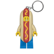 LEGO Hot Dog Guy Key Chain Light