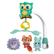 3 in 1 Woodland Friends Soothing Mobile
