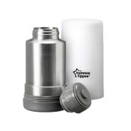 Tommee Tippee Travel Bottle and Food Warmer with Leak-Proof Lid