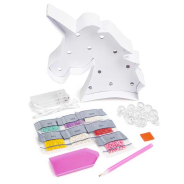 Gl Style Diamond Decoration Light Up Unicorn