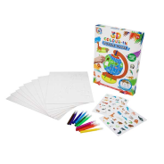 Grafix 3D Colour In Puzzle Globe