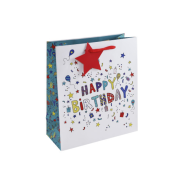 Happy Birthday Doodle Medium Gift Bag