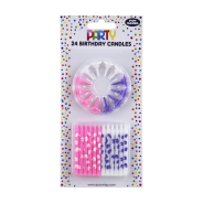 Eurowrap 24 Pack Unicorn Candles
