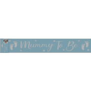 MUMMY TO BE SASH BLUE