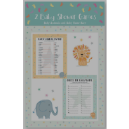 BABY SHOWER GAME ANIMAL AND NAME RACE