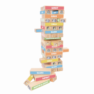 Bluey Wooden Tumbling Tower