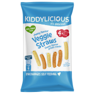Cheesy Flavour Veggie Straws Multi Pack - 4 x 12g