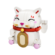 Lucky Cat Good Luck Decor Piece Building Kit 40813