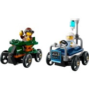 LEGO City Airplane vs. Hospital Bed Race Car Pack (60459)