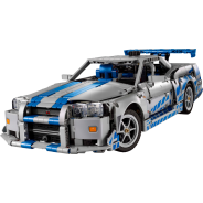 LEGO Technic 2 Fast 2 Furious Nissan Skyline GT-R (R34) Car (42210)