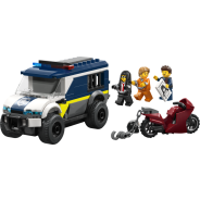 City Police Prisoner Transport Van Building Toy 60479