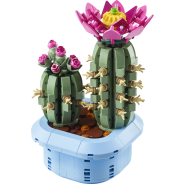 Botanicals Flowering Cactus Plants Decor 11509