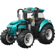 City Tractor Farm Toy Building Set and Minifigure 60498