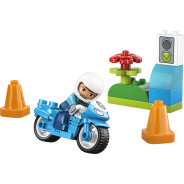 LEGO® DUPLO® Town Blue Police Motorcycle Playset 10471