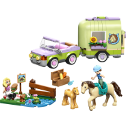 Friends Horse & Baby Foal Trailer Toy Set 42695