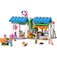 Friends Dog Treats Bakery Building Toy Playset 42677