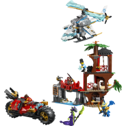 NINJAGO® Ninja Vehicle Tree House Battle Toy Set 71857