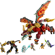 LEGO® NINJAGO® Wyldfyre's Transforming Dragon Mech (71868)