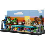 Minecraft® Mini Biomes Gaming Art Building Set 21589