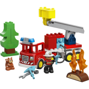 DUPLO® Town Fire Truck with Hose and Firefighter 10473