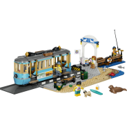 LEGO® City Classic Beach Tram Train Toys (60506)