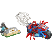 Spidey on his Motorcycle vs. Rhino