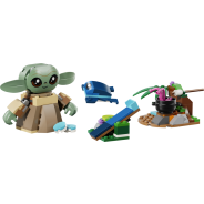 Star Wars™ Grogu’s Homestead Toy Building Set 75443