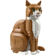 LEGO® Ideas Orange Cat, Animal Figure Building Set 21376