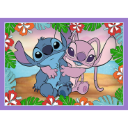 Puzzles 4in1 Lilo&Stitch's crazy day