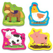 Trefl Baby My First On The Farm Puzzle