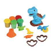  Reggies Doh Dinosaur Set 5X50G    