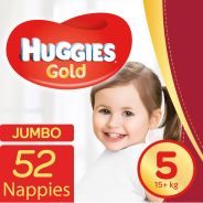 Gold Nappies Size 5 Jumbo Pack 52's