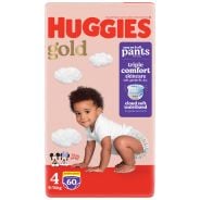 Huggies Gold Pants - Size 4 (9-14kg) - 60 Nappies Jumbo Pack