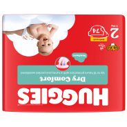 Huggies Dry Comfort Nappies Jumbo Pack (Size 2) - 74 EA