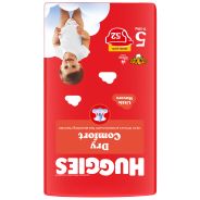 Huggies Dry Comfort Nappies Jumbo Pack (Size 5) - 52 EA