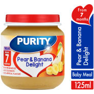 PURITY  7M 2FDS PEAR AND BABANNA DELIGHT 125ML