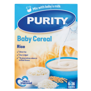 PURITY CEREAL 6M 1FDS RICE
