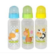 Narrow Neck 250ml Bottles - 3 Pack
