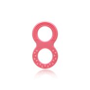 Rubber Teether - Pink