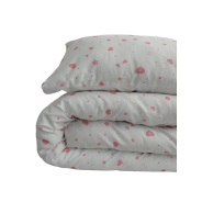 Babies R Us 2 Piece Duvet Cover Set - Hearts and Flowers