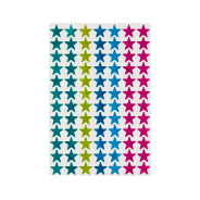 Tower Mixed Metallic Stars Stickers