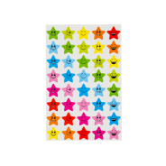 Tower Stars With Happy Faces Stickers