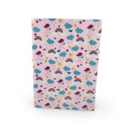 Paper Trends A4 Hardcover Notebook Unicorns Rainbows And Smiles