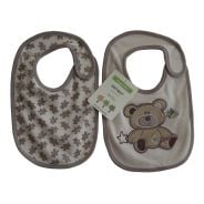 Deluxe Baby Bibs - Naturals 2 Pack