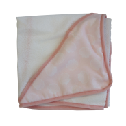 Snuggletime Hooded Towel - Pink Shells