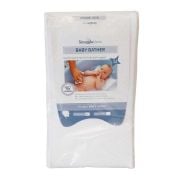 Snuggletime Toweling Baby Bather - White