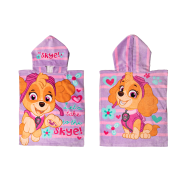 Micro Fibre Hooded Towel - Paw Patrol Pink 